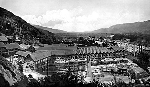 Vue de usine Lancey